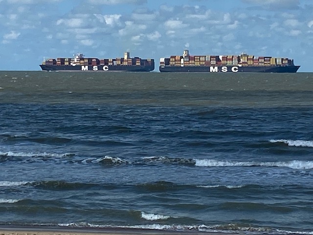 Beach and coastal landscape associated with Zwin Maritime